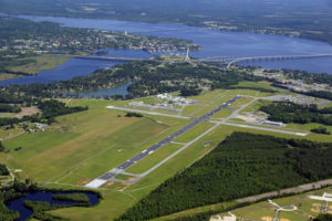 Coastal Carolina Regional Airport in North Carolina received a US$5 million grant to build a new rescue and fire fighting services building