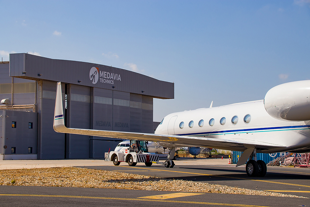 Medavia is the only Ground Handling service provider with its own private apron and hangar.