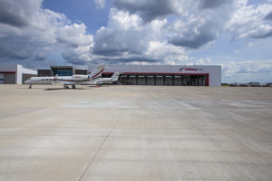 Galaxy FBO provides ground handling and fuelling operations for its sister company Wing Aviation 