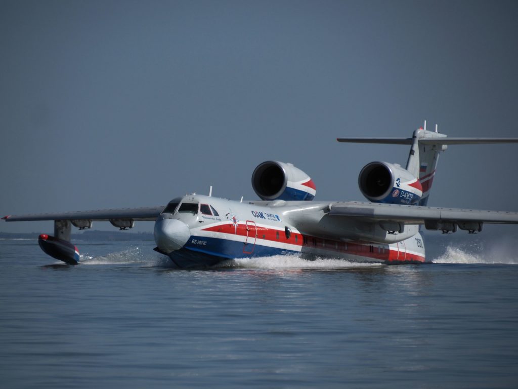 First modernized Be-200 amphibious air tankers rolled out - Fire